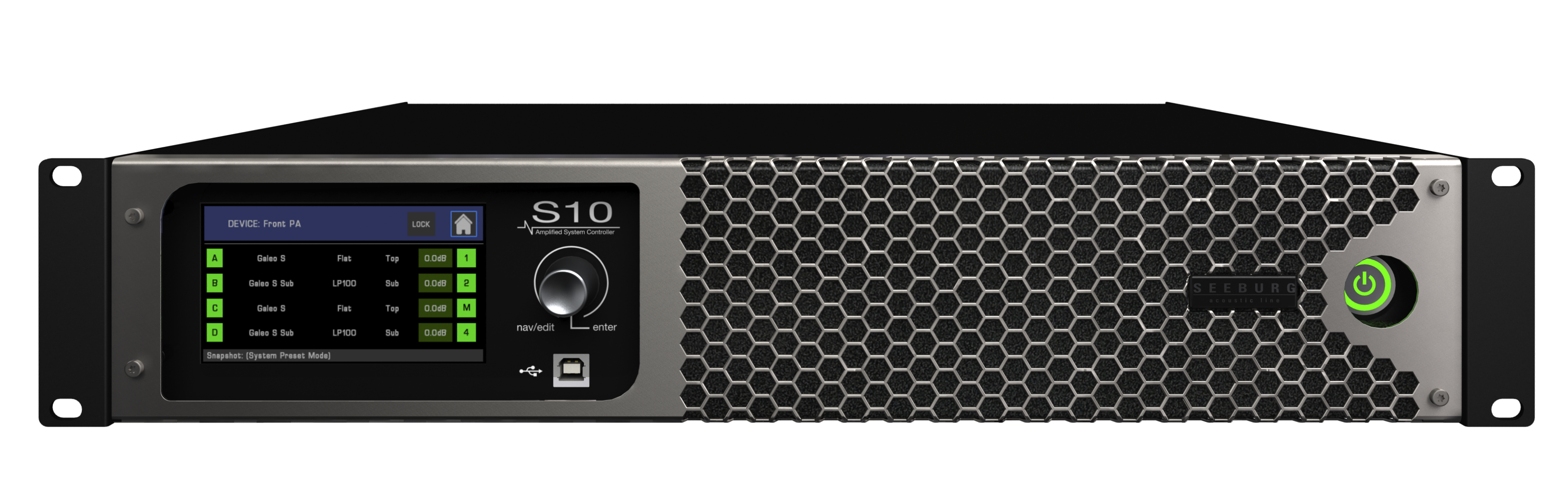 Seeburg S 10 Digital-Endstufe